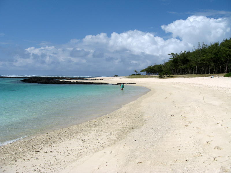 Belle Mare Public Beach hatten wir meistens für uns alleine